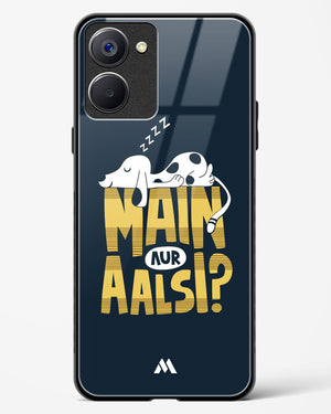 Main Aur Alsi Glass Case Phone Cover-(Realme)