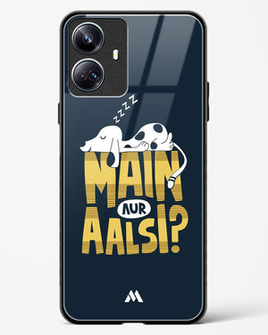 Main Aur Alsi Glass Case Phone Cover (Realme)