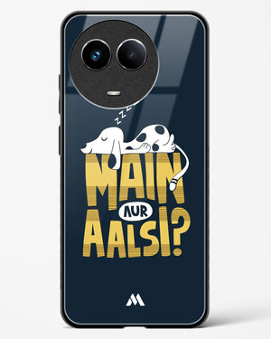 Main Aur Alsi Glass Case Phone Cover (Realme)