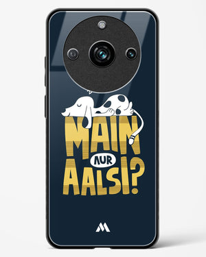 Main Aur Alsi Glass Case Phone Cover (Realme)