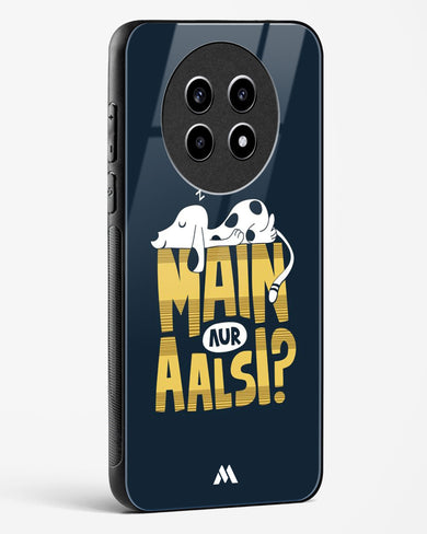 Main Aur Alsi Glass Case Phone Cover (Realme)