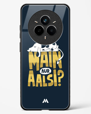 Main Aur Alsi Glass Case Phone Cover (Realme)