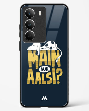 Main Aur Alsi Glass Case Phone Cover (Realme)