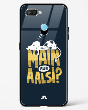 Main Aur Alsi Glass Case Phone Cover (Realme)