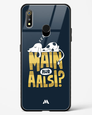 Main Aur Alsi Glass Case Phone Cover (Realme)