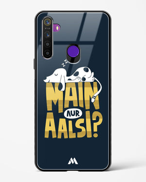 Main Aur Alsi Glass Case Phone Cover (Realme)