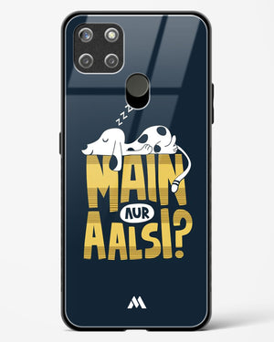 Main Aur Alsi Glass Case Phone Cover-(Realme)