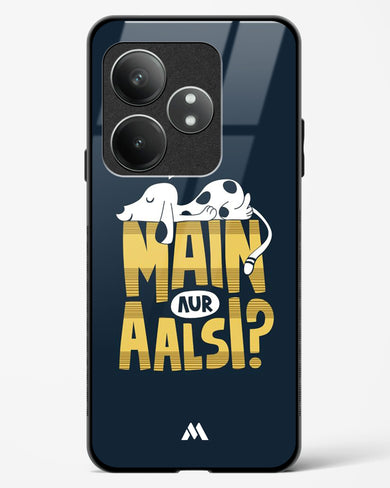 Main Aur Alsi Glass Case Phone Cover (Realme)