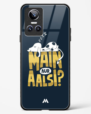 Main Aur Alsi Glass Case Phone Cover-(Realme)