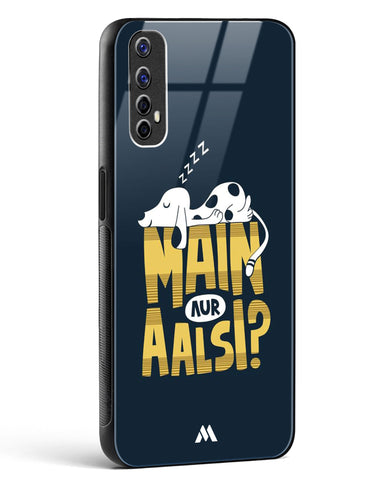 Main Aur Alsi Glass Case Phone Cover (Realme)