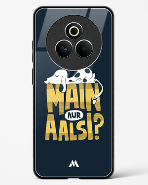 Main Aur Alsi Glass Case Phone Cover (Realme)