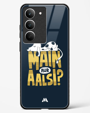 Main Aur Alsi Glass Case Phone Cover (Realme)