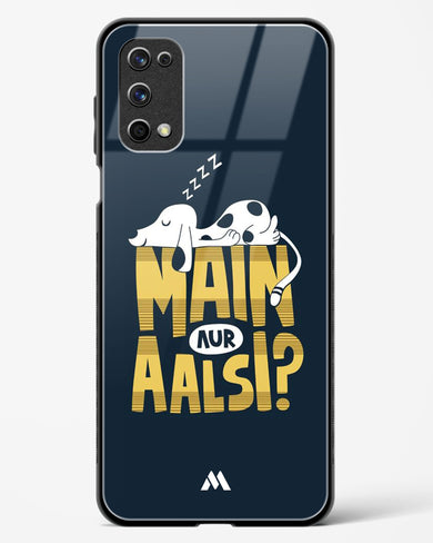 Main Aur Alsi Glass Case Phone Cover (Realme)