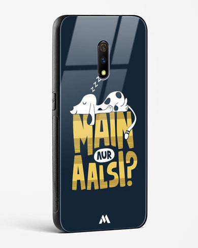 Main Aur Alsi Glass Case Phone Cover (Realme)