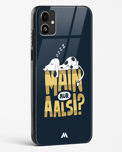 Main Aur Alsi Glass Case Phone Cover (Samsung)