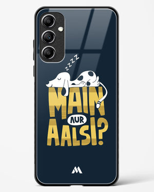 Main Aur Alsi Glass Case Phone Cover-(Samsung)