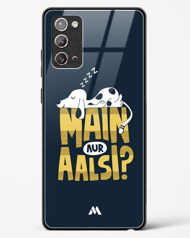Main Aur Alsi Glass Case Phone Cover (Samsung)