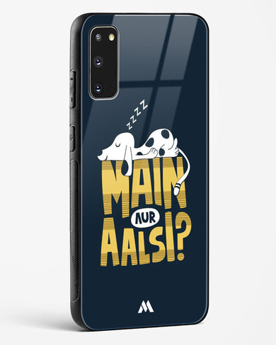 Main Aur Alsi Glass Case Phone Cover-(Samsung)