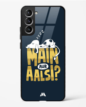 Main Aur Alsi Glass Case Phone Cover-(Samsung)