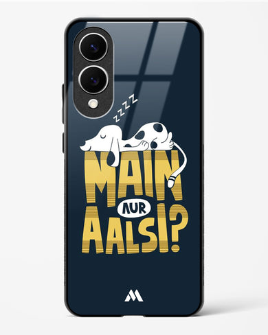 Main Aur Alsi Glass Case Phone Cover (Samsung)