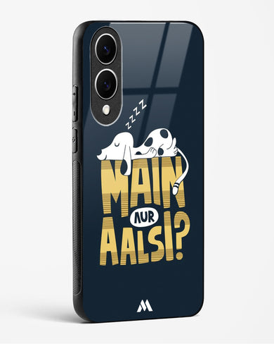 Main Aur Alsi Glass Case Phone Cover (Samsung)