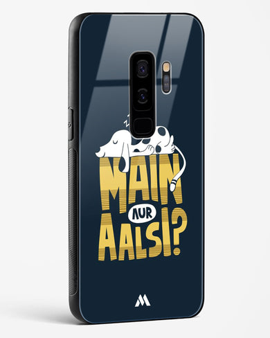 Main Aur Alsi Glass Case Phone Cover-(Samsung)