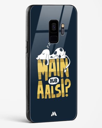 Main Aur Alsi Glass Case Phone Cover-(Samsung)