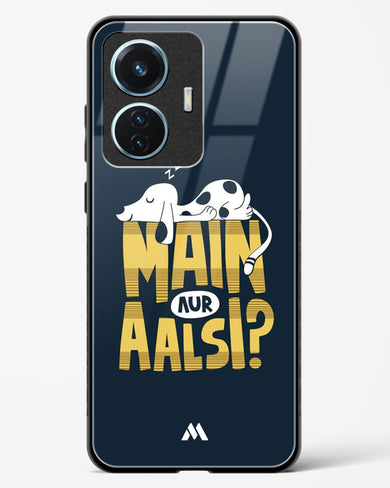 Main Aur Alsi Glass Case Phone Cover (Vivo)