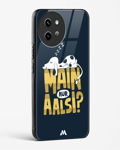 Main Aur Alsi Glass Case Phone Cover (Vivo)