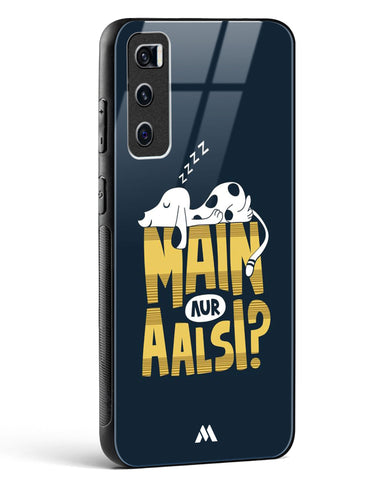 Main Aur Alsi Glass Case Phone Cover (Vivo)