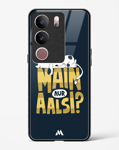 Main Aur Alsi Glass Case Phone Cover (Vivo)