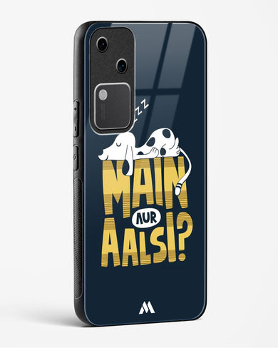 Main Aur Alsi Glass Case Phone Cover (Vivo)