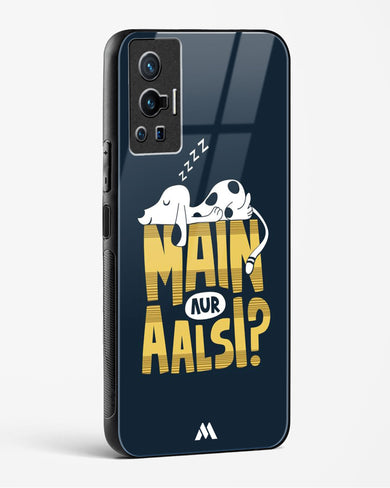 Main Aur Alsi Glass Case Phone Cover-(Vivo)