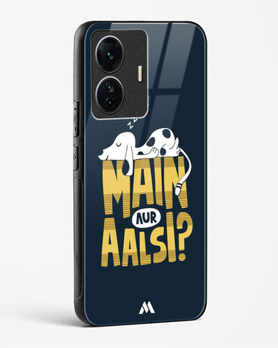 Main Aur Alsi Glass Case Phone Cover (Vivo)