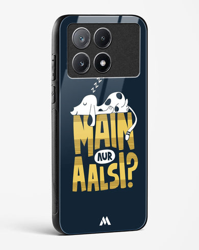 Main Aur Alsi Glass Case Phone Cover (Xiaomi)