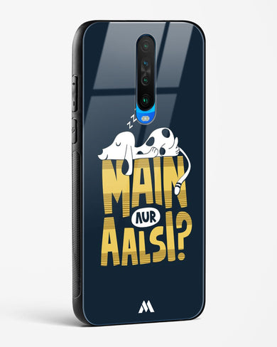 Main Aur Alsi Glass Case Phone Cover-(Xiaomi)