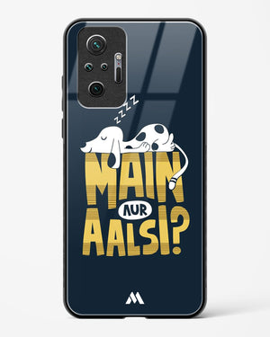 Main Aur Alsi Glass Case Phone Cover-(Xiaomi)