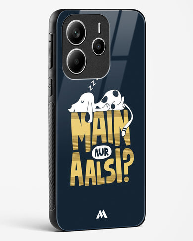 Main Aur Alsi Glass Case Phone Cover (Xiaomi)