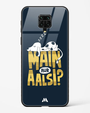 Main Aur Alsi Glass Case Phone Cover-(Xiaomi)