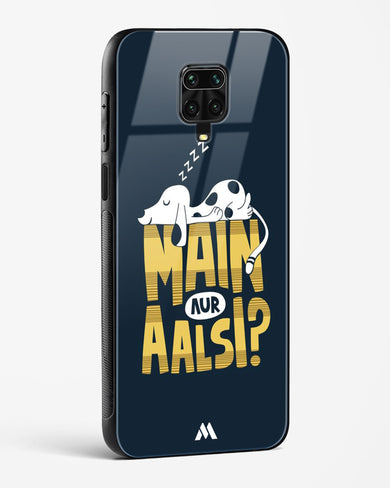 Main Aur Alsi Glass Case Phone Cover-(Xiaomi)