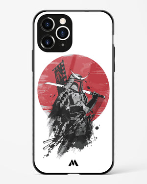 Samurai with a City to Burn Glass Case Phone Cover (Apple)