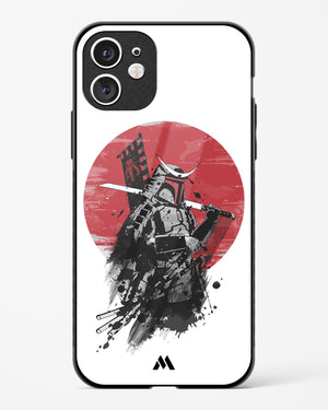 Samurai with a City to Burn Glass Case Phone Cover (Apple)