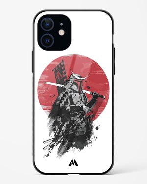 Samurai with a City to Burn Glass Case Phone Cover (Apple)