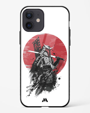 Samurai with a City to Burn Glass Case Phone Cover (Apple)