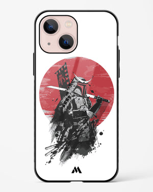 Samurai with a City to Burn Glass Case Phone Cover (Apple)