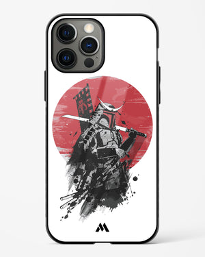 Samurai with a City to Burn Glass Case Phone Cover (Apple)