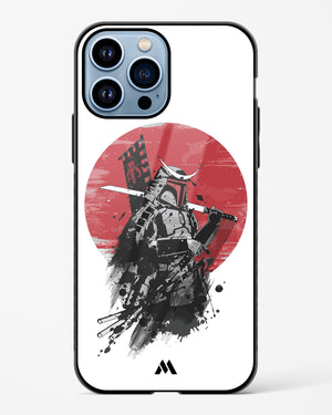 Samurai with a City to Burn Glass Case Phone Cover (Apple)