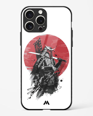 Samurai with a City to Burn Glass Case Phone Cover (Apple)