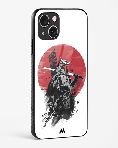 Samurai with a City to Burn Glass Case Phone Cover (Apple)