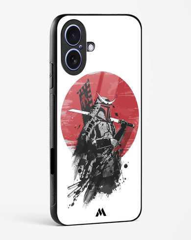 Samurai with a City to Burn Glass Case Phone Cover (Apple)